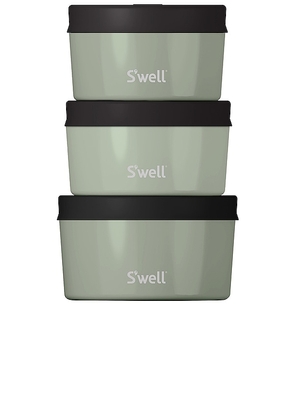 S'well 6pc Canister Set in Sage.