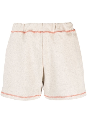 Baserange Nape ribbed shorts - Neutrals