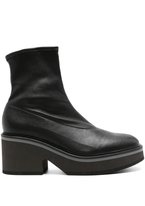 Clergerie Albana 75mm leather ankle boots - Black