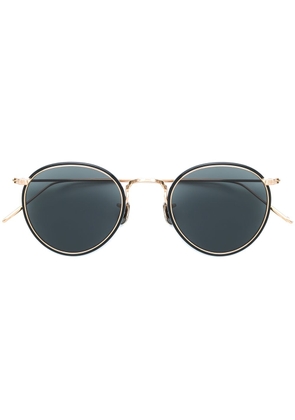 Eyevan7285 round polarized sunglasses - Metallic