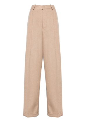 Polo Ralph Lauren pleated wool trousers - Brown