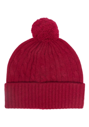 Polo Ralph Lauren cable-knit cashmere beanie - Red