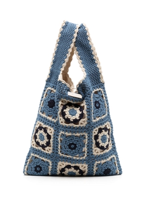 BAPY BY *A BATHING APE® crochet mini bag - Blue
