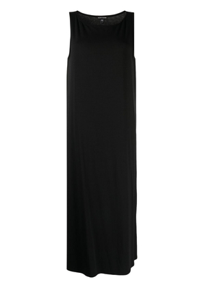 Eileen Fisher sleeveless jersey midi dress - Black