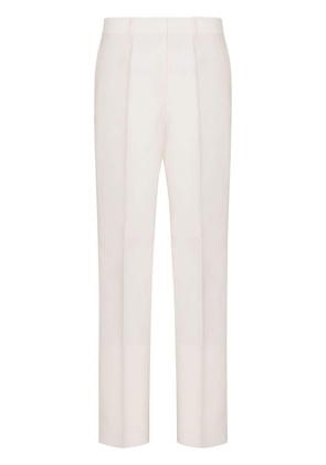 Valentino Garavani virgin wool-blend trousers - Neutrals