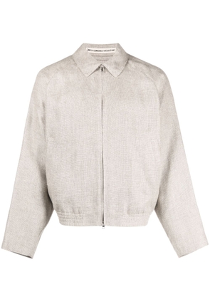 Meta Campania Collective long-sleeve zip-up jacket - Neutrals