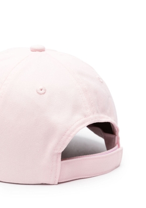 Maje Saint Honore-embroidered cotton cap - Pink