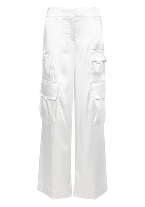 Off-White logo-embroidered trousers