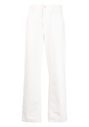 Carhartt WIP straight-leg mid-rise jeans - White