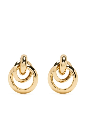 Kenneth Jay Lane layered polished-finish hoop earrings - Gold