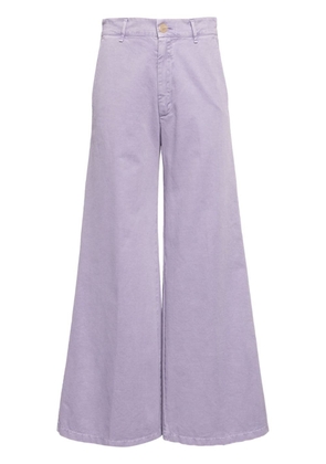 Forte Forte high-waisted flared jeans - Purple