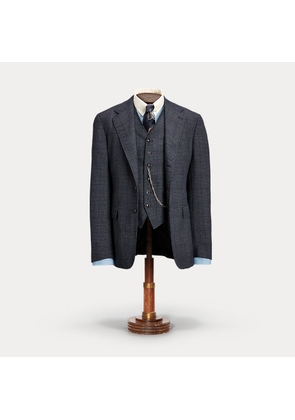 Glen Plaid Twill Suit Jacket