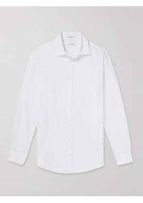 Massimo Alba - Genova Brushed-Twill Shirt - Men - White - S