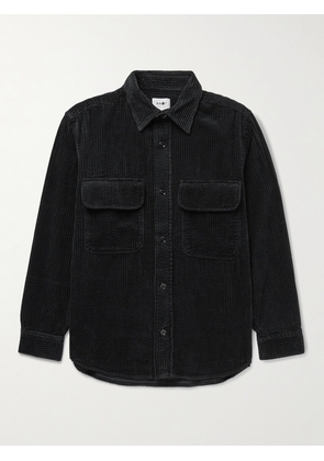 NN07 - Folmer 1725 Cotton-Corduroy Overshirt - Men - Black - S