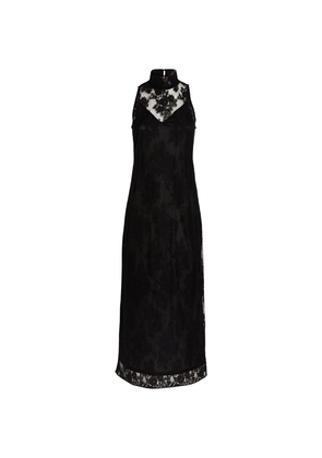Max & Co. Lace-Detail Jersey Maxi Dress