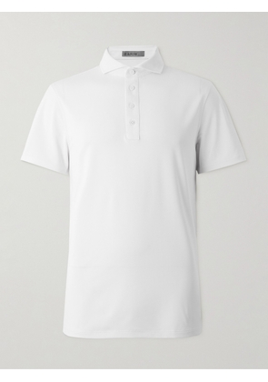 G/FORE - Rib Gusset Stretch Tech-Piqué Golf Polo Shirt - Men - White - S