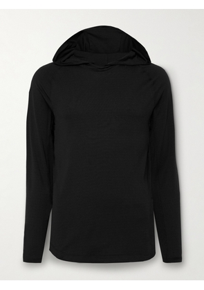 Lululemon - License to Train Stretch Recycled-Jersey Hoodie - Men - Black - S