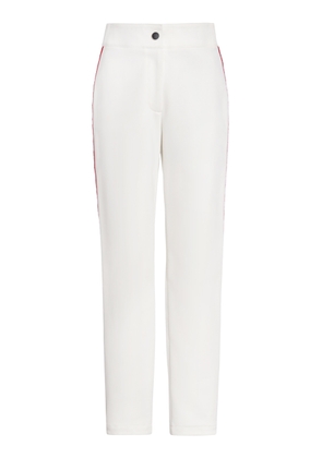 Moncler Grenoble - Embroidered Ski Pants - White - IT 46 - Moda Operandi