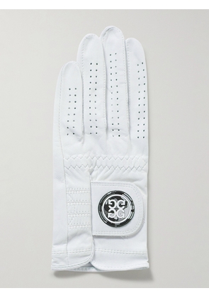 G/FORE - Logo-Appliquéd Leather Golf Glove - Men - White - S