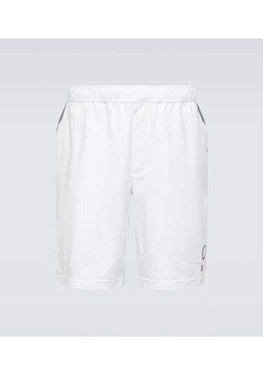 Brunello Cucinelli Embroidered cotton Bermuda shorts