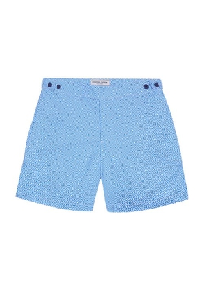Tailored swim shorts angra print