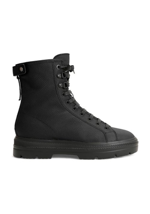 Military Boot with Sheepskin