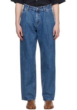 Youth Blue Structured Jeans