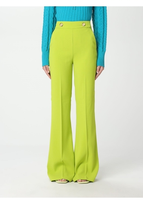 Trousers PINKO Woman colour Lime