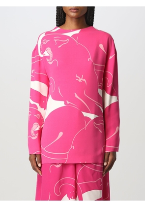 Top VALENTINO Woman colour Pink