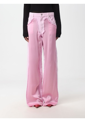 Trousers BLUMARINE Woman colour Pink