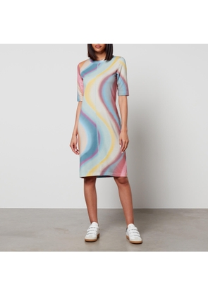 PS Paul Smith Printed Stretch-Jersey Dress - S