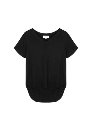 Bella Dahl Rayon T-shirt - Black - L