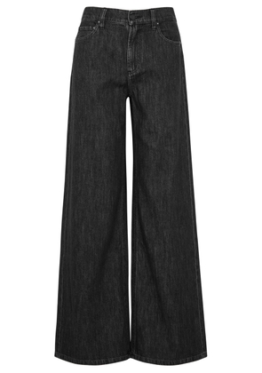 Alice + Olivia Trish Wide-leg Jeans - Black - 25 (W25 / UK 6 / XS)