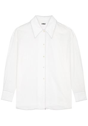Ymc Lena Cotton Shirt - White - L (UK14 / L)