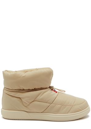 Hunter In/Out Quilted Shell Ankle Boots - Beige - 36 (IT36 / UK3)