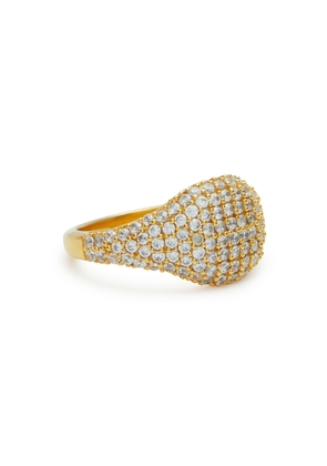 Daphine Laurita 18kt Gold-plated Pinky Ring - K