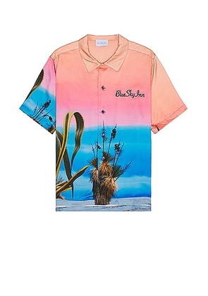 Blue Sky Inn Desert Sunrise Shirt in Desert - Pink. Size L (also in M, S, XL/1X).