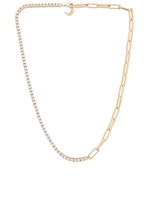 Lili Claspe Campbell Link Chain in Metallic Gold.