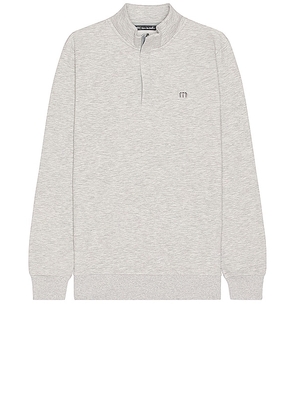 TravisMathew Cloud Quarter Zip 2.0 Sweater in Grey. Size M, S, XL/1X.