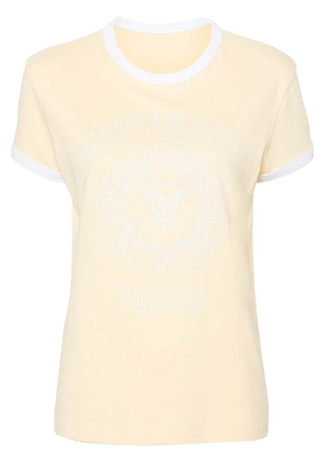 Zadig&Voltaire Walk University Diamanté T-shirt - Yellow