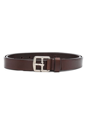 Officine Creative ardillon-buckle leather belt - Brown
