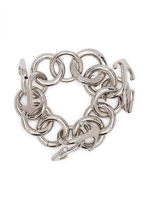 Off-White Arrows-motif chain bracelet - Silver