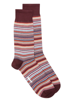 Missoni striped cotton socks - Purple