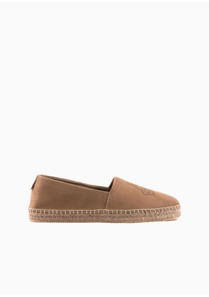 OFFICIAL STORE Suede Espadrilles With Logo