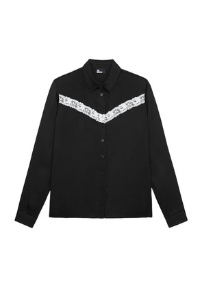 The Kooples Lace-Detail Shirt