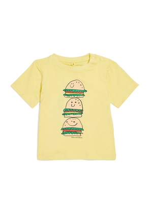 Stella Mccartney Kids Cotton Veggie Burger T-Shirt (3-36 Months)