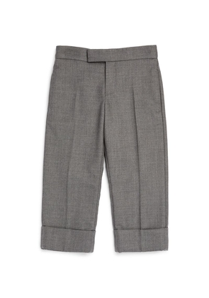 Thom Browne Kids Wool Tailored Trousers (2-12 Years)