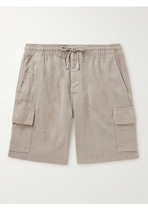 Vilebrequin - Straight-Leg Linen Drawstring Cargo Shorts - Men - Neutrals - S
