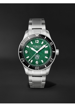 Montblanc - 1858 Iced Sea Automatic Stainless Steel and Ceramic Watch, Ref. No. MB130810 - Men - Green
