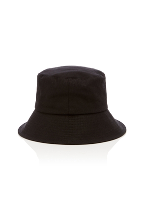 Lack of Color - Wave Cotton-Canvas Bucket Hat - Black - S/M - Moda Operandi